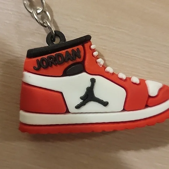 Nike Red and White Keychain - Picture 3 of 4